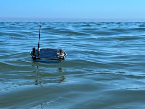 PARC's PEARL Drifter floating in ocean